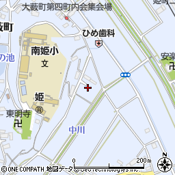 岐阜県多治見市大薮町1284-3周辺の地図