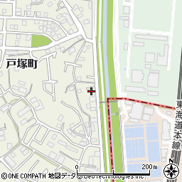 神奈川県横浜市戸塚区戸塚町674周辺の地図