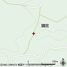 兵庫県養父市別宮1161周辺の地図
