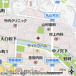愛知県犬山市丸山天白町111周辺の地図
