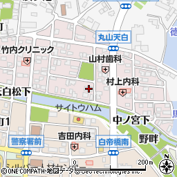 愛知県犬山市丸山天白町114周辺の地図