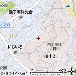 田中町第二公園周辺の地図