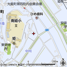 岐阜県多治見市大薮町1284-2周辺の地図