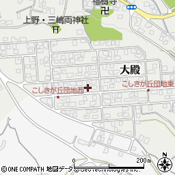 鳥取県西伯郡伯耆町大殿1427-11周辺の地図