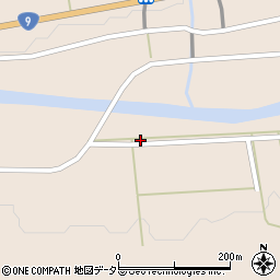 兵庫県養父市八鹿町八木1732周辺の地図
