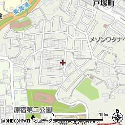 神奈川県横浜市戸塚区戸塚町1873-33周辺の地図