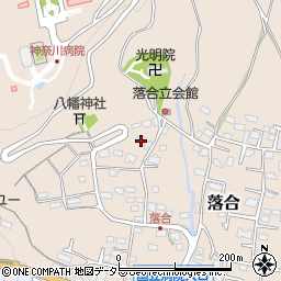 神奈川県秦野市落合603周辺の地図