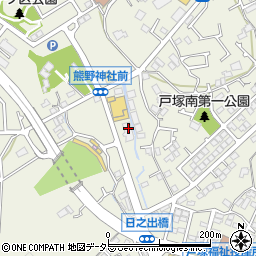神奈川県横浜市戸塚区戸塚町1588周辺の地図
