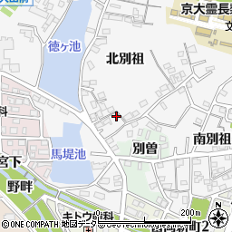 愛知県犬山市犬山北別祖97周辺の地図