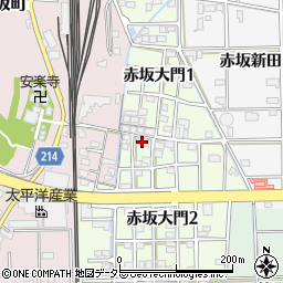 グランベール赤坂周辺の地図