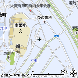 岐阜県多治見市大薮町1284-1周辺の地図