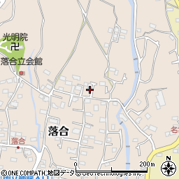 神奈川県秦野市落合274周辺の地図