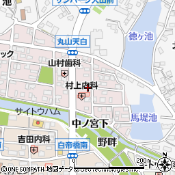 愛知県犬山市丸山天白町202周辺の地図