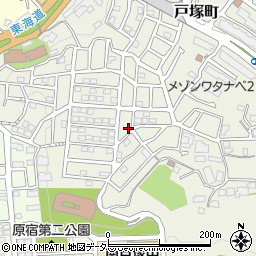 神奈川県横浜市戸塚区戸塚町1873-52周辺の地図