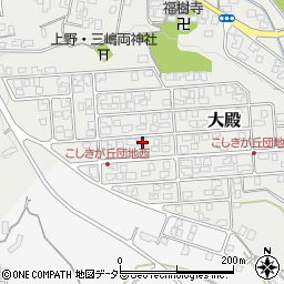 鳥取県西伯郡伯耆町大殿1365-21周辺の地図