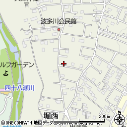 神奈川県秦野市堀西838周辺の地図