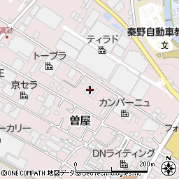 神奈川県秦野市曽屋903周辺の地図