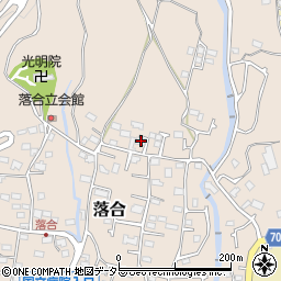 神奈川県秦野市落合275周辺の地図