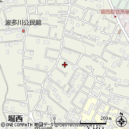 神奈川県秦野市堀西613-6周辺の地図