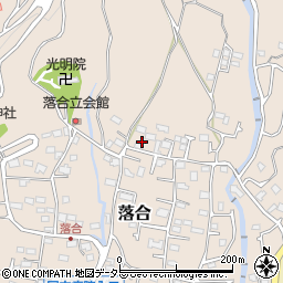 神奈川県秦野市落合278周辺の地図
