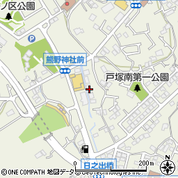 神奈川県横浜市戸塚区戸塚町1552周辺の地図
