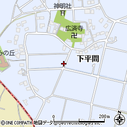 神奈川県伊勢原市下平間34周辺の地図