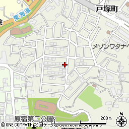 神奈川県横浜市戸塚区戸塚町1873-22周辺の地図