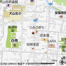 茶亭 椿周辺の地図