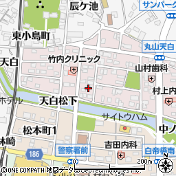 愛知県犬山市丸山天白町101-2周辺の地図