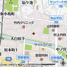愛知県犬山市丸山天白町120周辺の地図