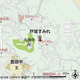 神奈川県横浜市戸塚区下倉田町1661周辺の地図
