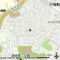 神奈川県横浜市戸塚区戸塚町1873-25周辺の地図