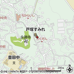 神奈川県横浜市戸塚区下倉田町1666周辺の地図