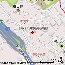 アミーユ横浜港南台周辺の地図