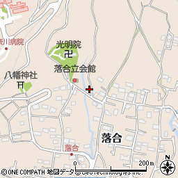 神奈川県秦野市落合215周辺の地図