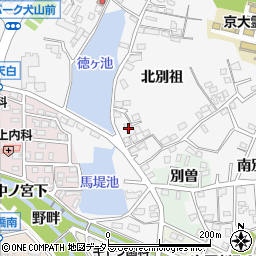 愛知県犬山市犬山北別祖30周辺の地図