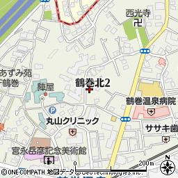 ヒルトップ千鶴七番館周辺の地図