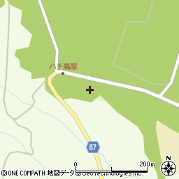 鉢伏スキー学校周辺の地図