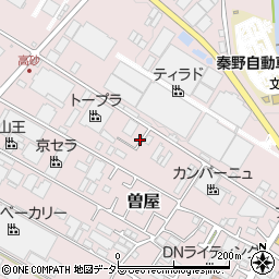 神奈川県秦野市曽屋901周辺の地図