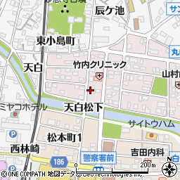 愛知県犬山市丸山天白町60周辺の地図