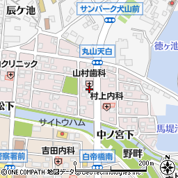 愛知県犬山市丸山天白町188周辺の地図