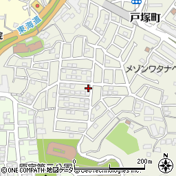 神奈川県横浜市戸塚区戸塚町1873-21周辺の地図