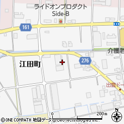 島根県出雲市江田町262周辺の地図