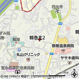 千鶴ハイツ周辺の地図