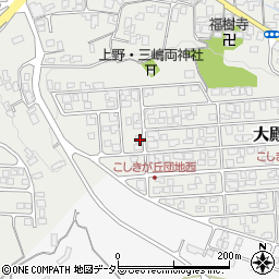 鳥取県西伯郡伯耆町大殿1423-6周辺の地図