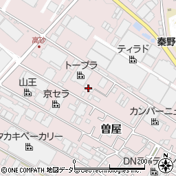 神奈川県秦野市曽屋878周辺の地図