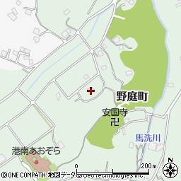 神奈川県横浜市港南区野庭町2174周辺の地図