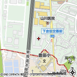 神奈川県横浜市戸塚区下倉田町18周辺の地図