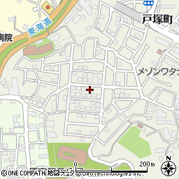 神奈川県横浜市戸塚区戸塚町1873-19周辺の地図
