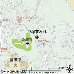 神奈川県横浜市戸塚区下倉田町1665周辺の地図